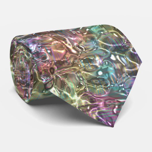 Abstrakte Muster 51A-B Optionen Benutzerdefinierte Krawatte (Gerollt)