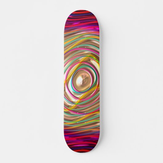Abstrakte Muster 53A-B Optionen Skateboard (Vorne)