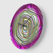 Abstrakte Muster 53A-B Optionen Wandleuchten Große Wanduhr (Winkel)