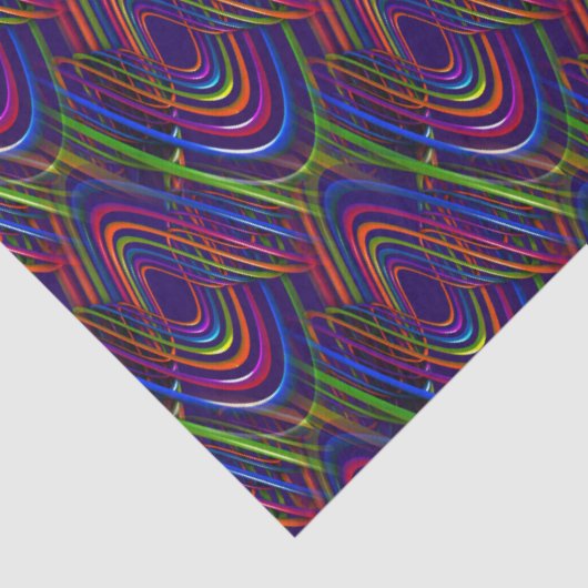 Abstrakte Muster 63A Gewebepapier Seidenpapier (Detail)