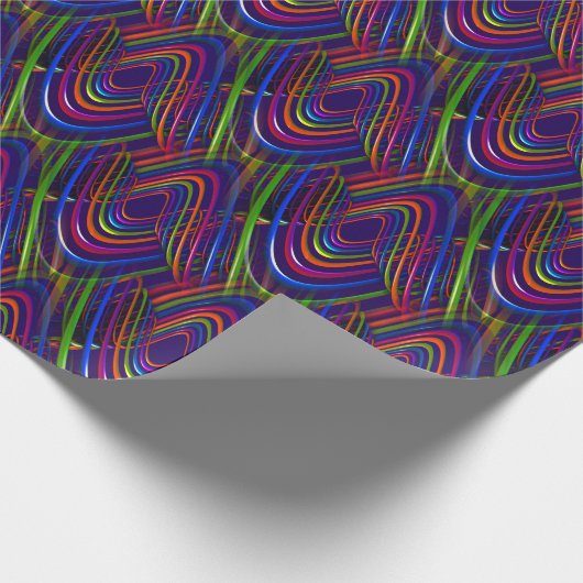 Abstrakte Muster 63A Umschlagpapier Geschenkpapier (Ecke)