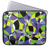 Abstrakte Muster abstrakt, kunstfarben, g Laptopschutzhülle (Vorderseite)