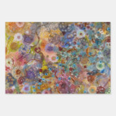 Abstrakte Muster Geschenkpapier Set (Vorderseite 2)