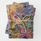 Abstrakte Muster Geschenkpapier Set (Beispiel)