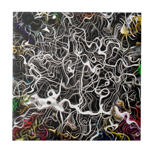 Abstrakte Muster-Hintergrundtextur Fliese (Vorderseite)