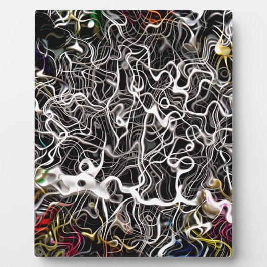 Abstrakte Muster-Hintergrundtextur Fotoplatte (Vorderseite)