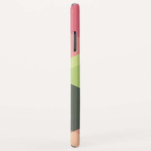 Abstrakte Muster individuelle Name Telefongehäuse Case-Mate iPhone Hülle (Hinten/Rechts)