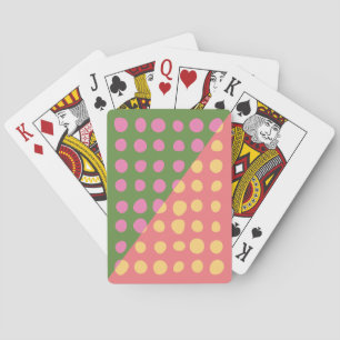 Abstrakte Muster-Karten Spielkarten