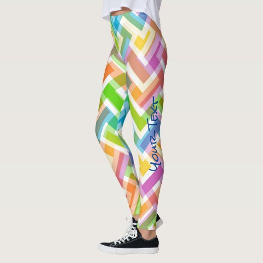 Abstrakte Muster-Leggings Leggings (Links)