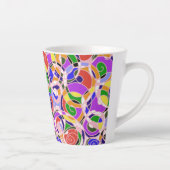 Abstrakte Muster Milchtasse (Rechts)
