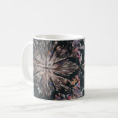 Abstrakte Muster Silhouette - künstlerisches moder Kaffeetasse (Vorderseite Links)