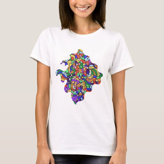  Abstrakte Muster  T-Shirt (Vorderseite)