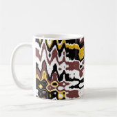 Abstrakte Muster-Tasse Kaffeetasse (Links)