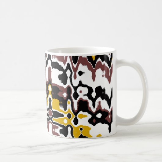 Abstrakte Muster-Tasse Kaffeetasse (Rechts)