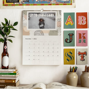 Abstrakte Muster und Symbole   FOTO PERSONALISIERT Kalender