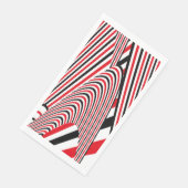 Abstrakte Mustererstellung 2 Serviette (Ecke)