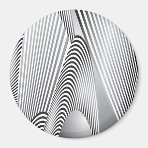 Abstrakte Mustererstellung 3 Magnet