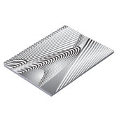 Abstrakte Mustererstellung 3 Notizblock (Linke Seite)