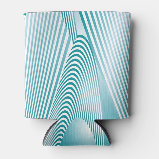 Abstrakte Mustererstellung 4 Dosenkühler (Vorderseite)