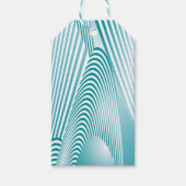 Abstrakte Mustererstellung 4 Geschenkanhänger (Vorderseite)