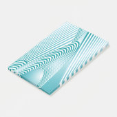 Abstrakte Mustererstellung 4 Post-it Klebezettel (angewinkelt)