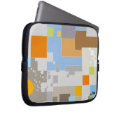Abstrakte Mustererstellung Laptopschutzhülle (Vorne Rechts)