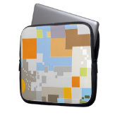 Abstrakte Mustererstellung Laptopschutzhülle (Vorderseite Links)