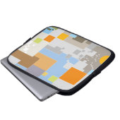 Abstrakte Mustererstellung Laptopschutzhülle (Vorne Knopf)