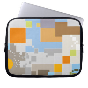 Abstrakte Mustererstellung Laptopschutzhülle