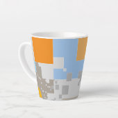 Abstrakte Mustererstellung Milchtasse (Linke Ecke)