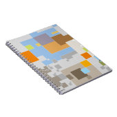 Abstrakte Mustererstellung Notizblock (Rechte Seite)