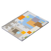 Abstrakte Mustererstellung Notizblock (Linke Seite)