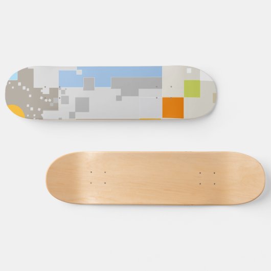 Abstrakte Mustererstellung Skateboard (Horizontal)