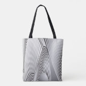 Abstrakte Mustergestaltung 3 Tasche (Rückseite)