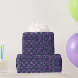 Abstrakte Mustergestaltung aus Wasserfarben-Pinsel Geschenkpapier