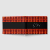 Abstrakte Musterhochzeit Gästebuch (Voll)