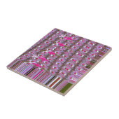 Abstrakte Musterkunst drucken, dicht und komplizie Fliese (Seite)