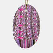 Abstrakte Musterkunst drucken, dicht und komplizie Keramikornament (Links)