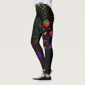 abstrakte Musterkunst Leggings (Links)
