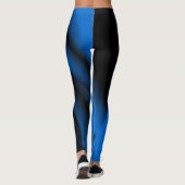 abstrakte Musterkunst Leggings (Rückseite)