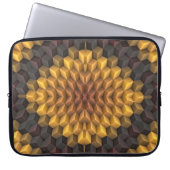 Abstrakte Mustermanipulation abstrakt, kunstvoll,  Laptopschutzhülle (Vorderseite)