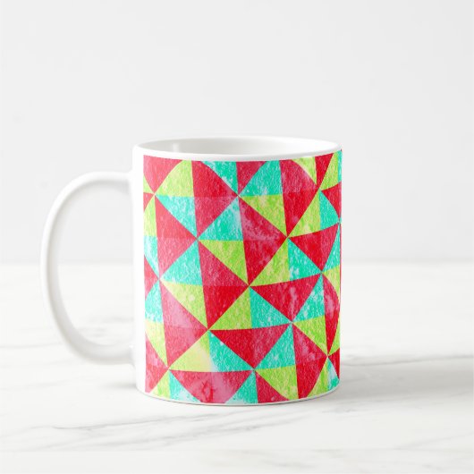 Abstrakte Musterwandtextur Hintergrundabstract, Kaffeetasse (Links)
