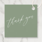 Abstrakte Mutation Geschenkanhänger (Rückseite)