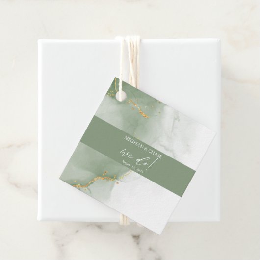 Abstrakte Mutation Geschenkanhänger (Beispiel)