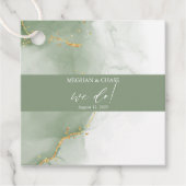 Abstrakte Mutation Geschenkanhänger (Vorderseite)