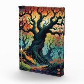 Abstrakte mystische Bäume Fotoblock (Rechts)