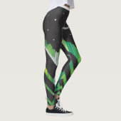 Abstrakte nächtliche Leggings (Rechts)
