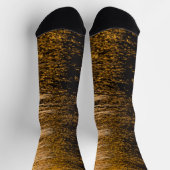 Abstrakte Nachtlichter Meeresspiegelung glänzender Socken (Oben)