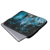 ABSTRAKTE NAH-UP-FOTOGRAFIE LAPTOPSCHUTZHÜLLE (Vorne Knopf)