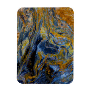 Abstrakte Nahaufnahme von Pietersite Magnet
